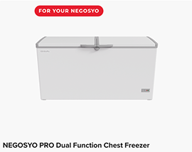 NEGOSYO PRO Dual Function Chest Freezer